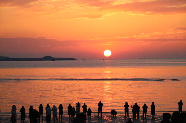 带你看日出迎接新年第一缕曙光