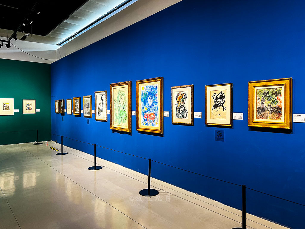 爱情和梦的颜色是什么北京看展览超现实主义大师夏加尔真迹