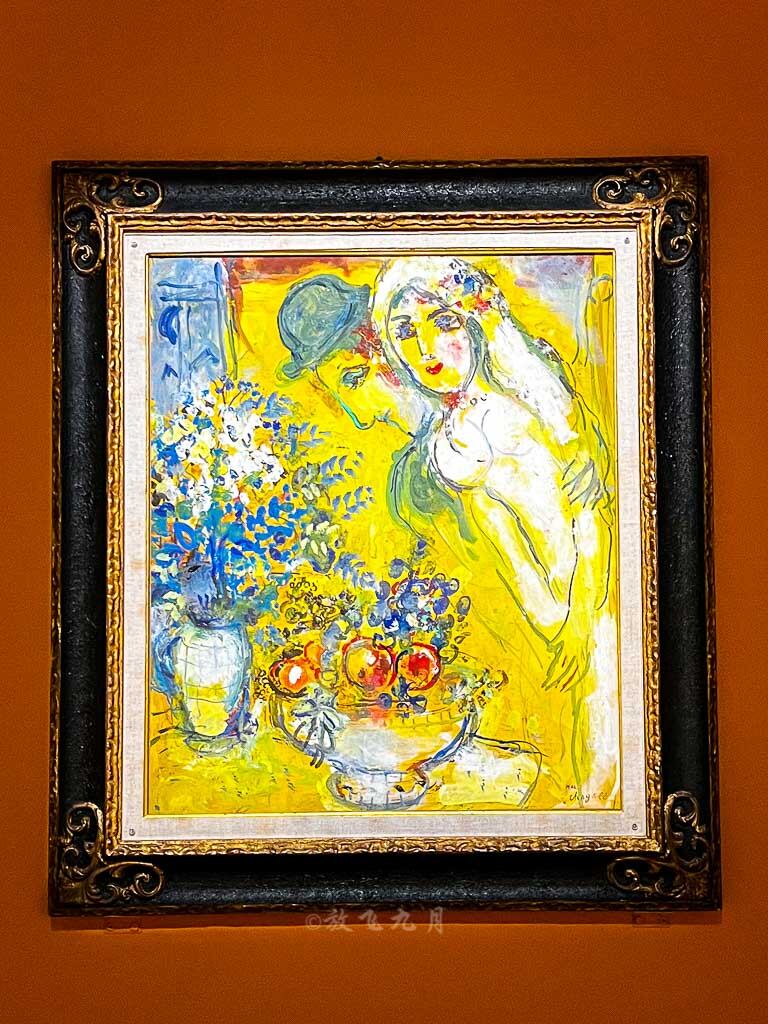 爱情和梦的颜色是什么北京看展览超现实主义大师夏加尔真迹