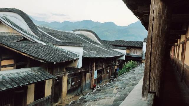 福建尤溪聚奎堡,位于中仙乡西华村