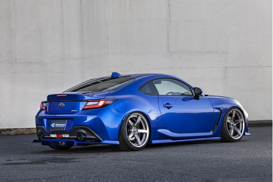 kuhlracing为2022款斯巴鲁brz推出首款车身改装套件