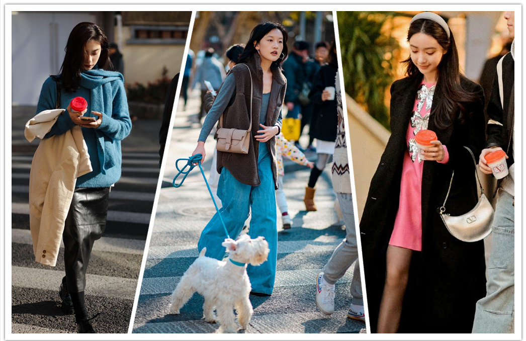 从街拍中能看出上海人的时尚真不一般穿着自然高级值得借鉴