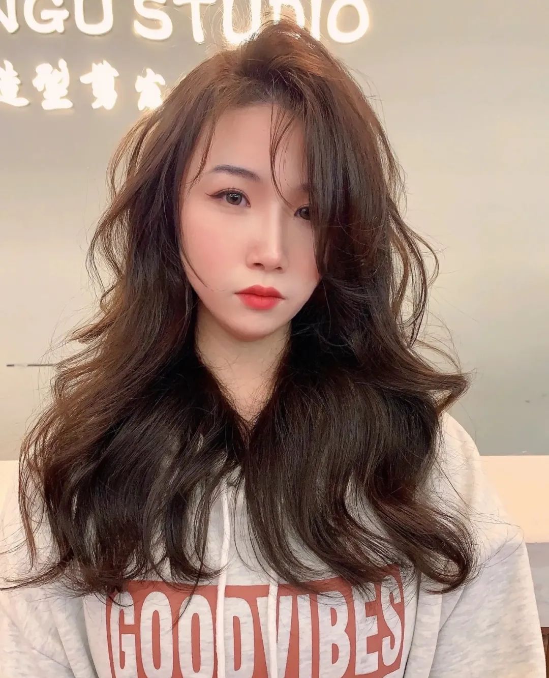 渣女大卷烫好看又不老气超好打理