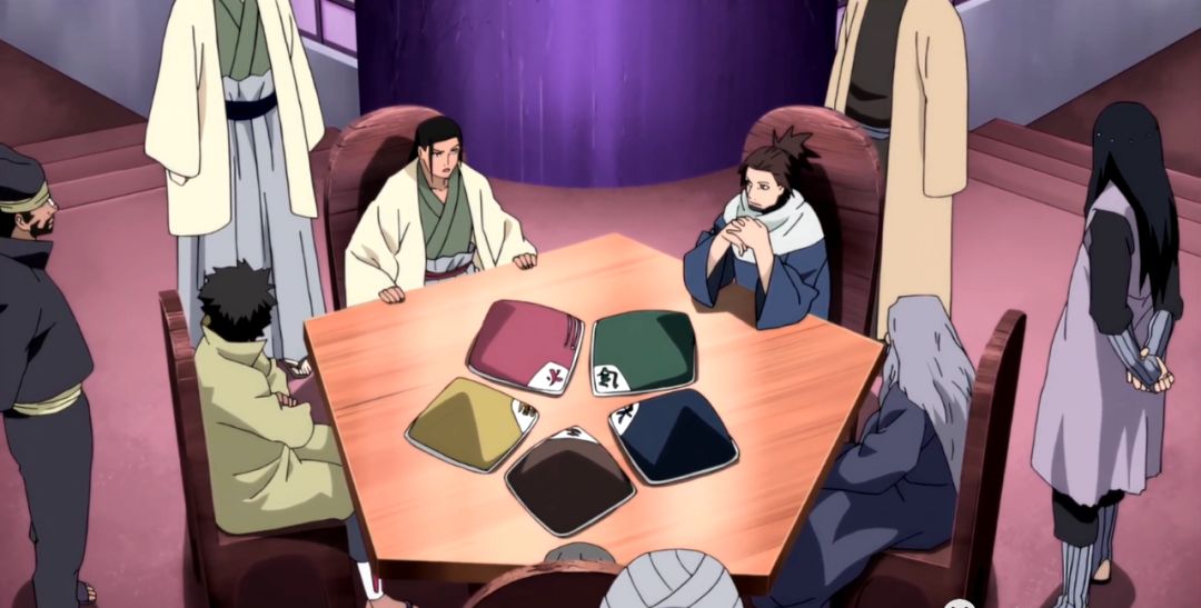 会谈是在忍者世界的战国时代刚刚结束的时候,由初代火影千手柱间为首