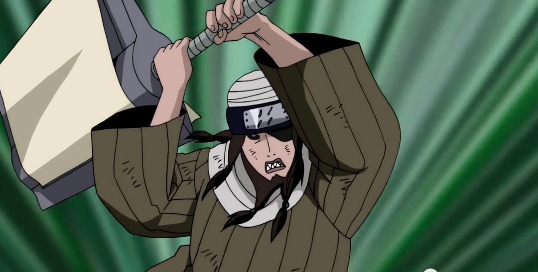 爆刀飞沫是一把巨大的忍刀,而在这把刀的刀刃上贴满了起爆符,是将爆炸