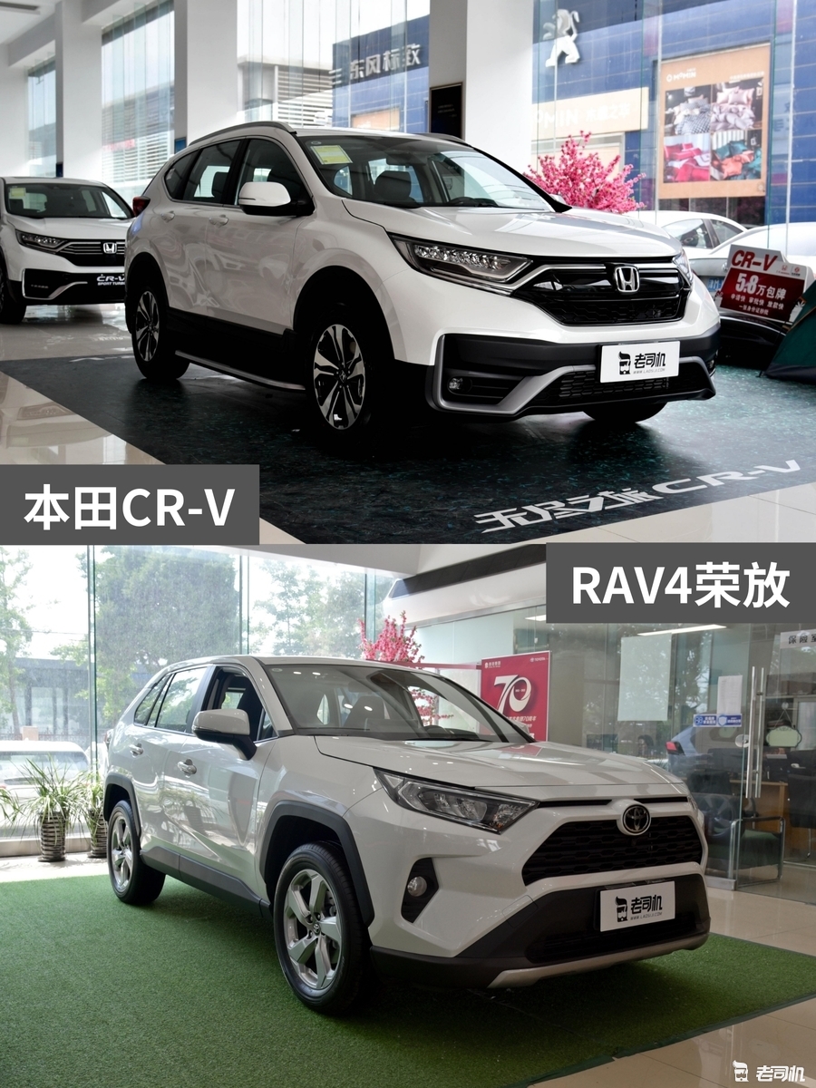 18万左右紧凑型SUV选谁？本田CR-V VS RAV4荣放