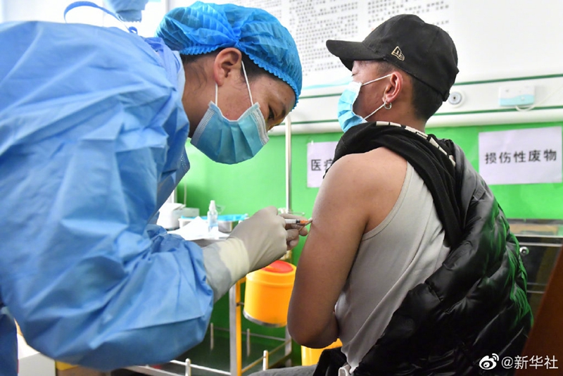 西藏新冠疫苗免费接种逾700万剂次
