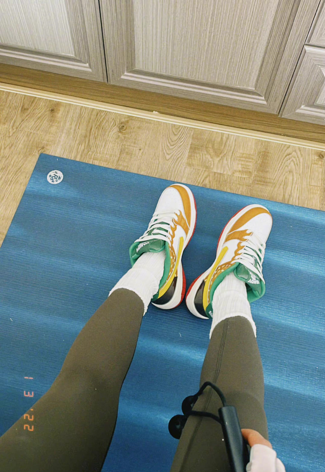 今日份的欧阳娜娜是健身的娜比一起动起来