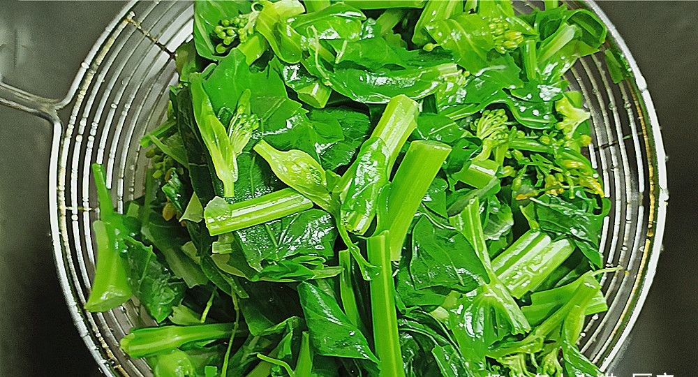 教你凉拌油菜头最好吃做法成菜清香味美上桌一大盘不够吃