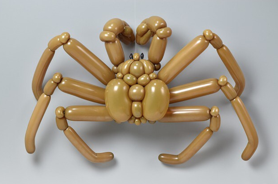 这才是手艺人,把气球扭成各种动物,逼真程度100分