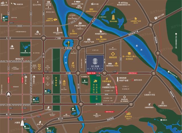 「楼盘评测」辰宇世纪城，2022年1月西安城东必看品质楼盘休闲区蓝鸢梦想 - Www.slyday.coM