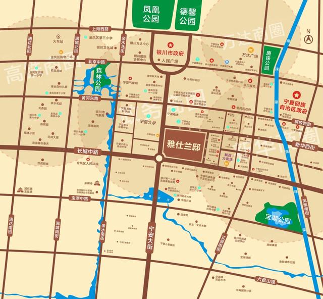想知道银川金凤区雅仕兰邸都有啥?这就带你看