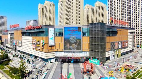 金凤区的新华联商圈.虎洋摄