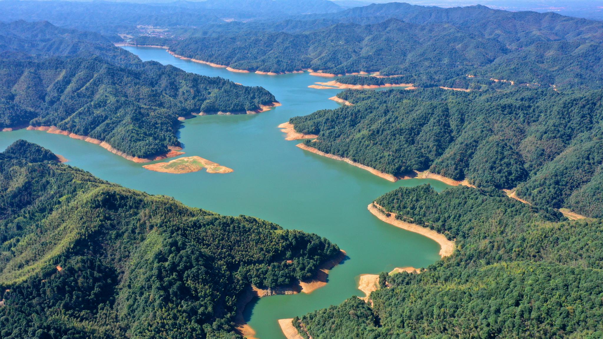 江西泰和:生态水库入画来|樟树|泰和县|生态水库_新浪新闻