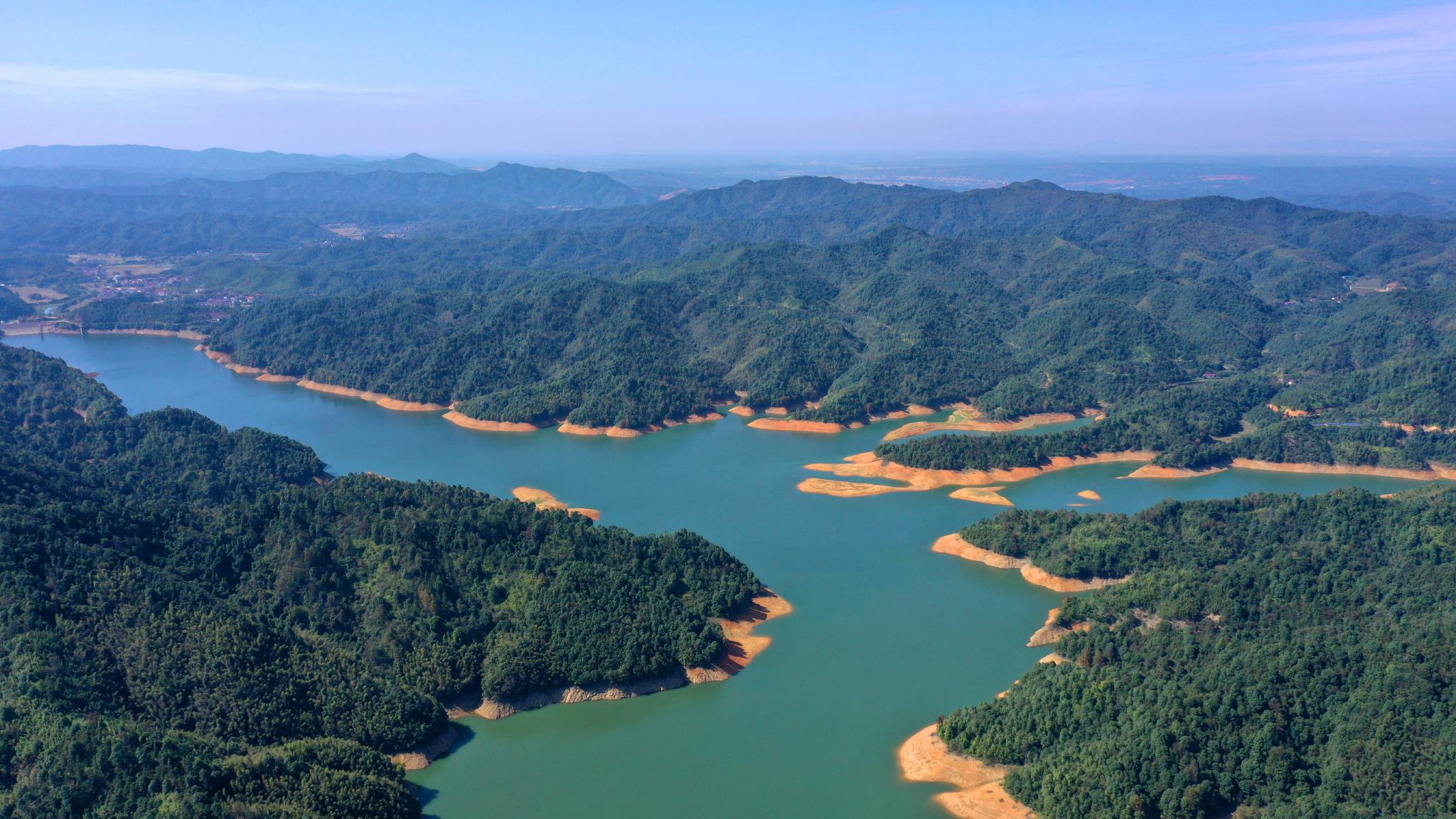 江西泰和:生态水库入画来|樟树|泰和县|生态水库_新浪新闻