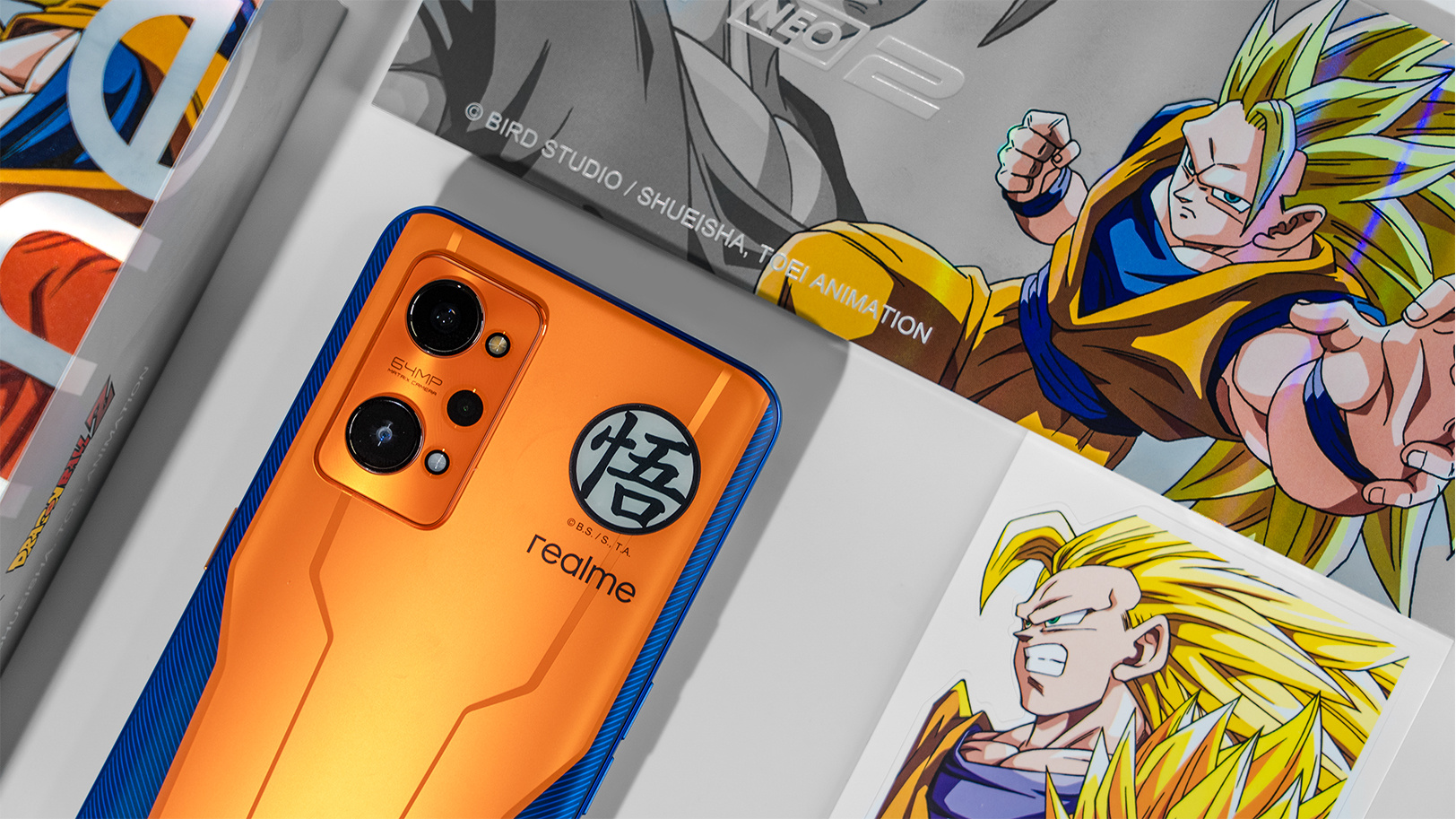 真我gtneo2龙珠定制版种草图赏没收钱收起你的夹子