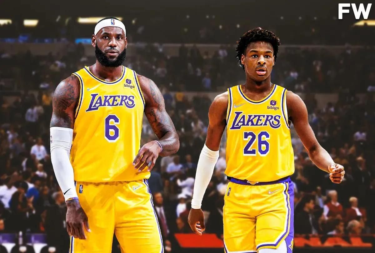 詹姆斯希望布朗尼进入nba一起打球老婆希望儿子快乐就好