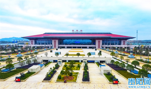 【图集】探访贵州省第二大高铁站——贵安站|高铁|贵阳市|贵州省_新浪