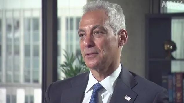 美国新任驻日大使拉姆61伊曼纽尔 图源:日媒