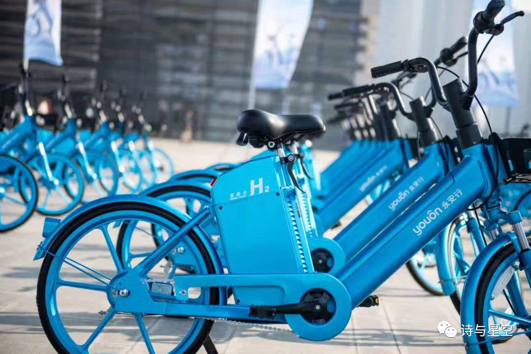 氢燃料自行车图片