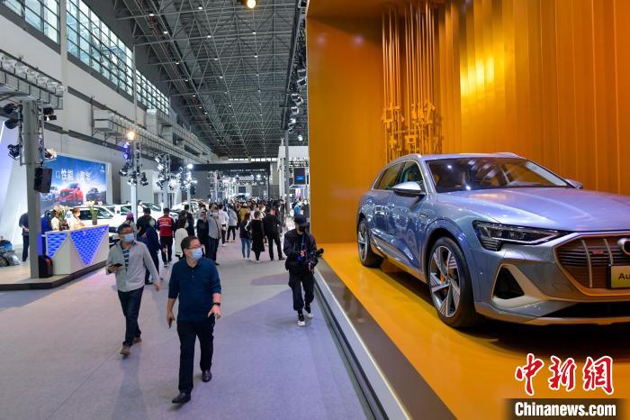 2022海口国际新能源车展开幕395台新能源汽车亮相图