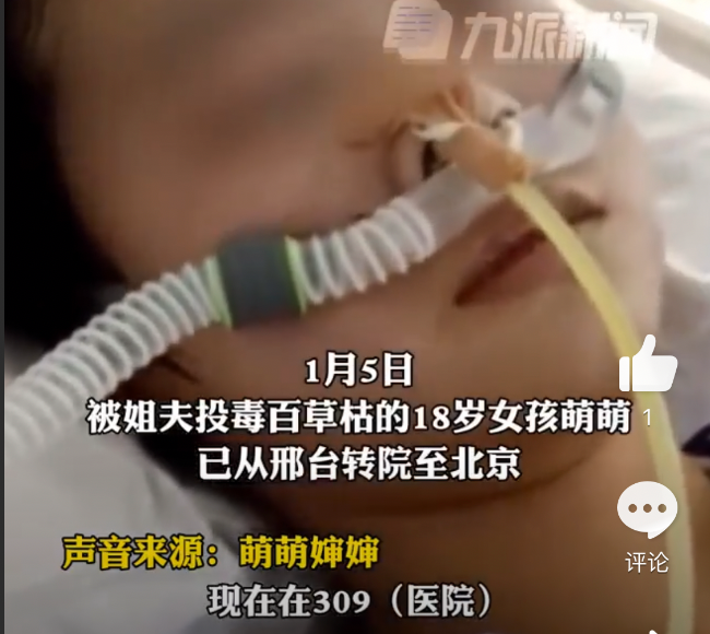 被投毒百草枯的18岁女孩：紧急转院，急需肺移植休闲区蓝鸢梦想 - Www.slyday.coM