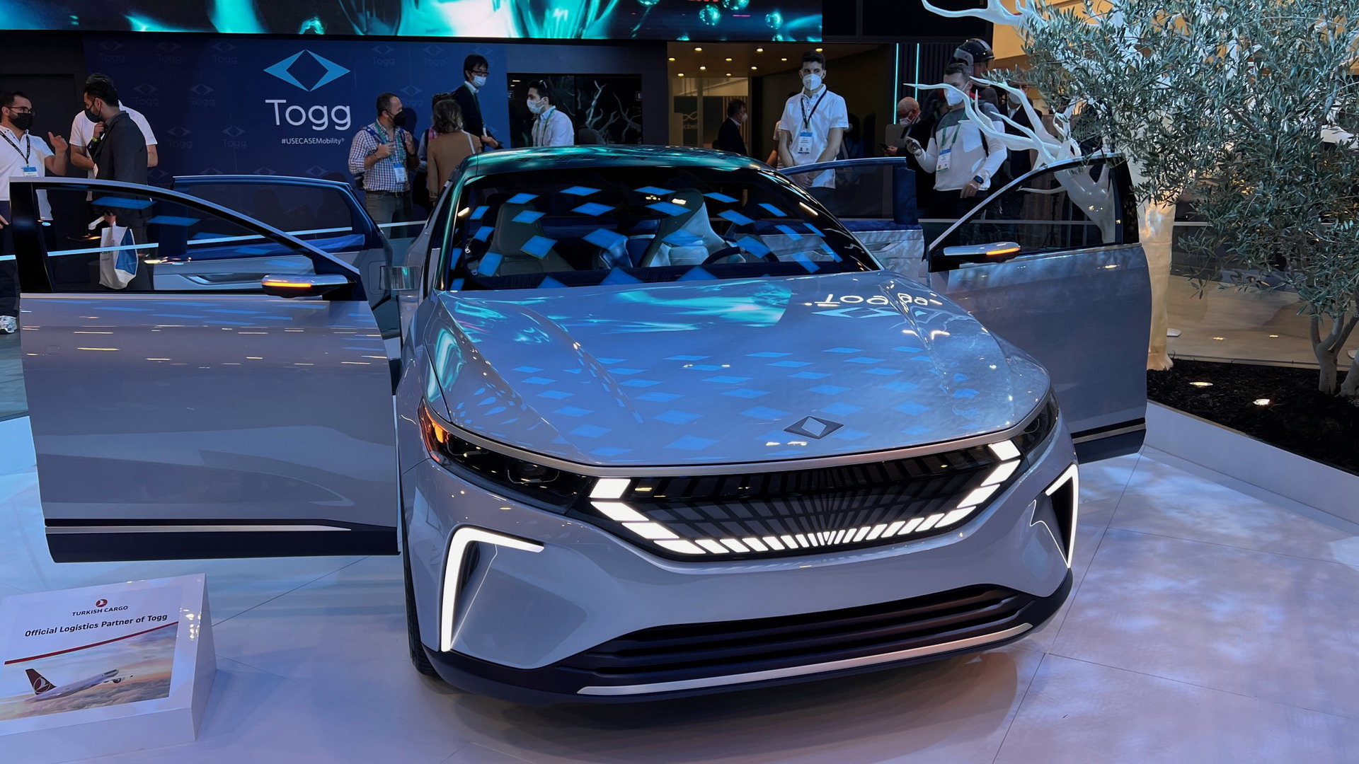 首款车型年底量产 Togg概念车亮相2022年CES展会