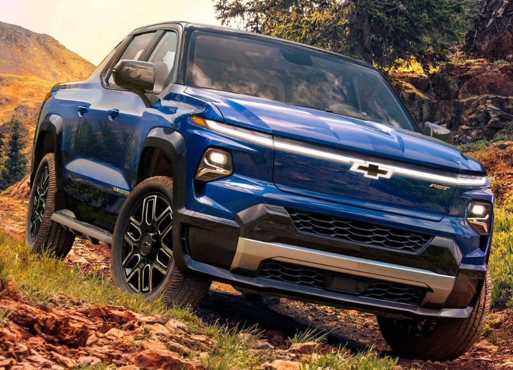 雪佛兰首款电动皮卡silveradoev官图发布