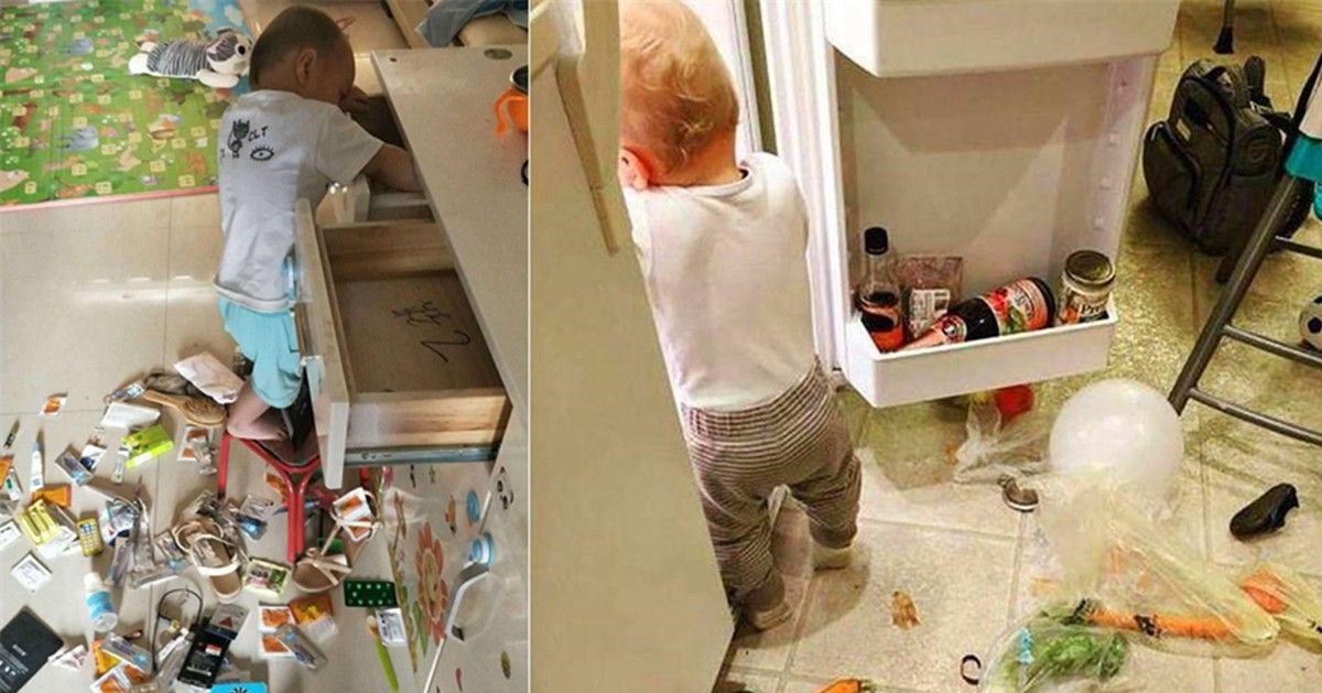 2岁孩子为啥总喜欢翻箱倒柜并不是故意在破坏你不懂别瞎阻止