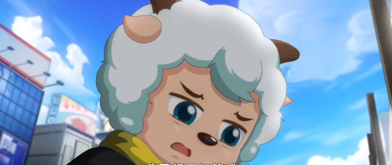 《喜羊羊与灰太狼》羊羊版,教练,我要打篮球!致敬多部经典漫画