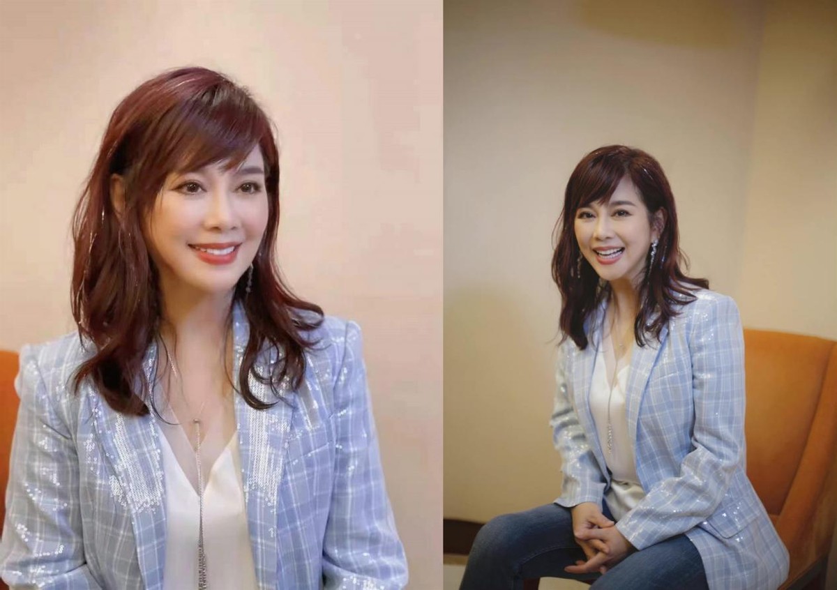 陈松伶微胖身材穿黑衣真显瘦,可这妆容也太浓了,显得有点俗