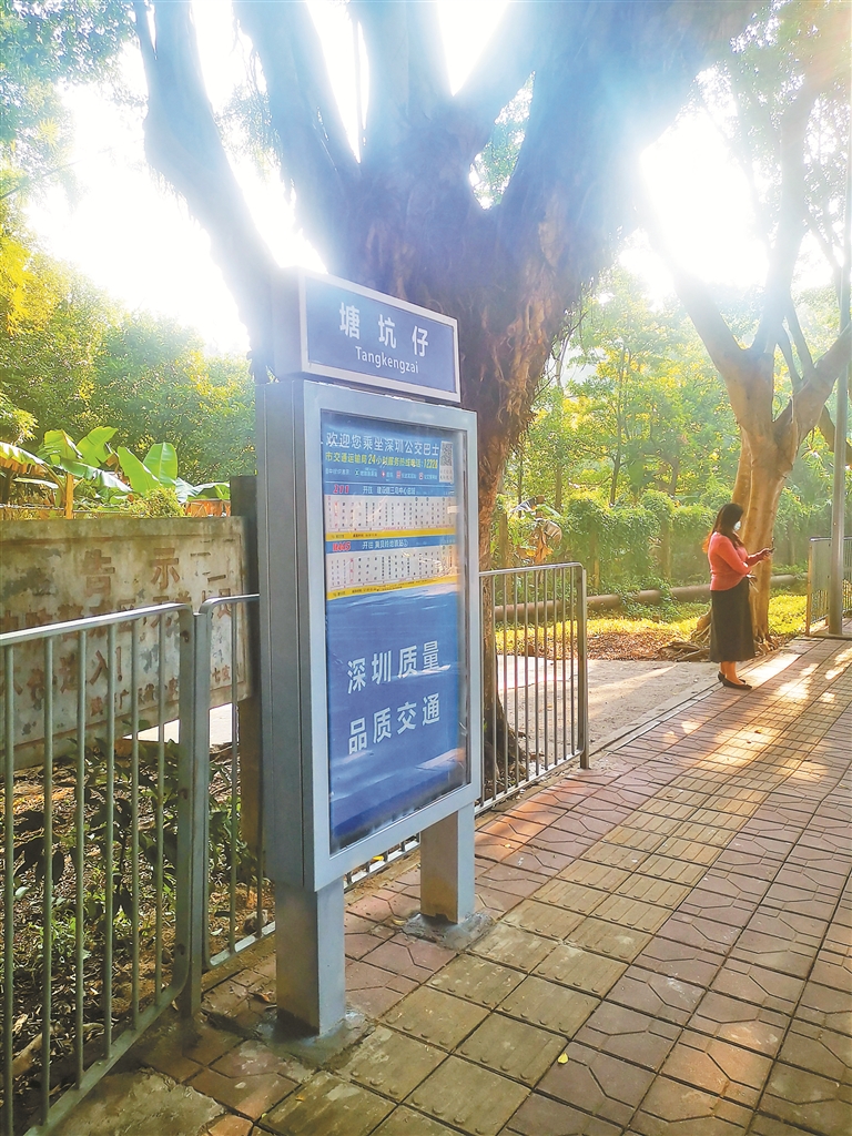 望桐路公交站牌人行道上"霸道"|站牌|人行道|公交站台_新浪新闻