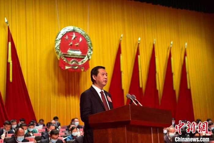 南平市市长袁超洪. 张丽君 摄