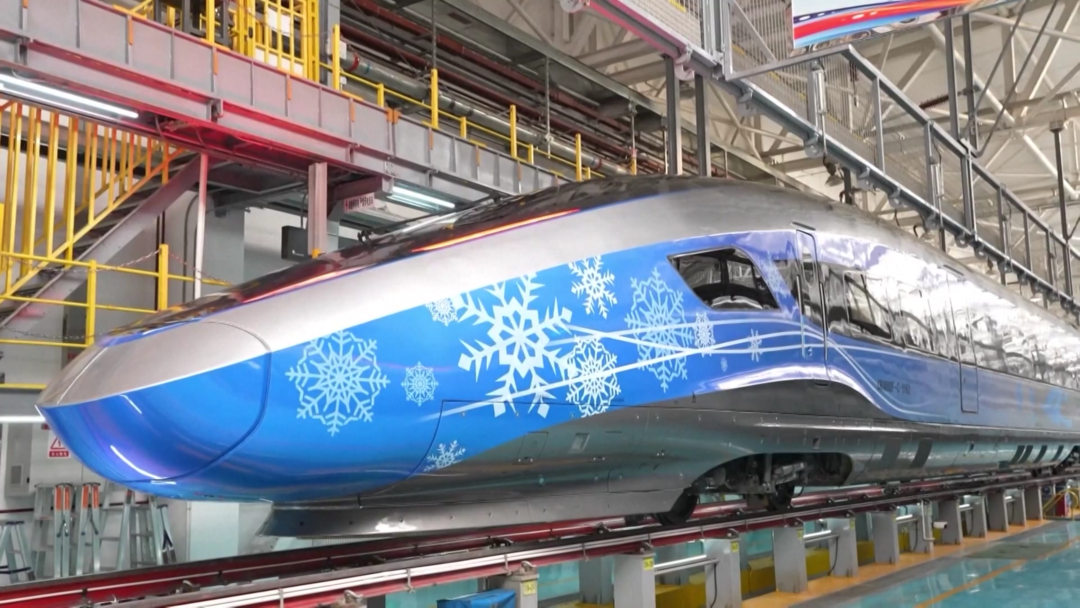 瑞雪迎春奥运版复兴号正式上线