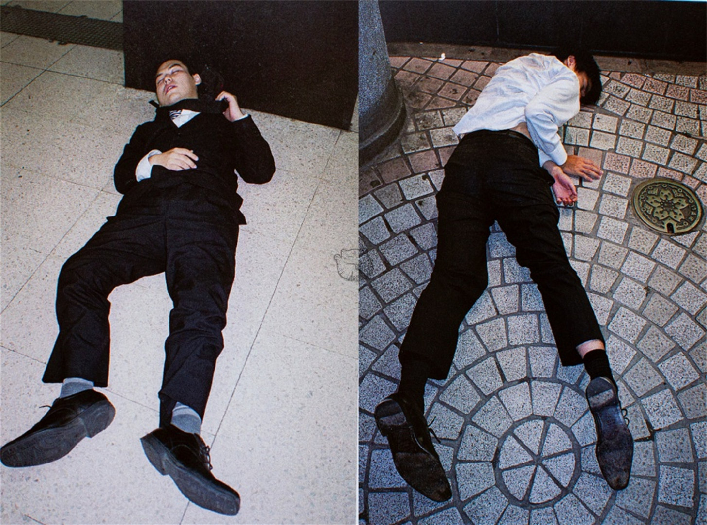 既心酸又搞笑网友分享的东京街头宿醉照片一览