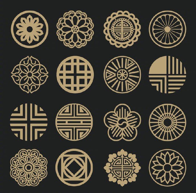 中式传统装饰纹样