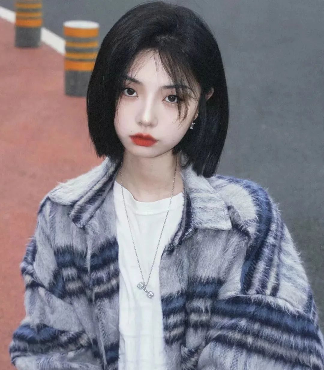 盐系齐肩短发爱住了