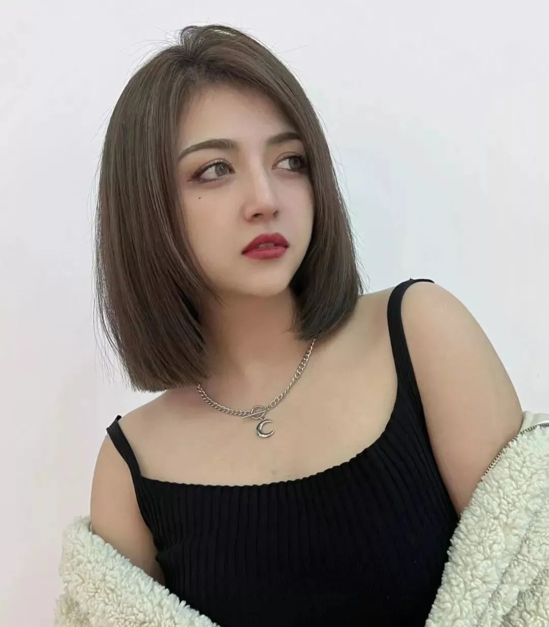 盐系齐肩短发爱住了