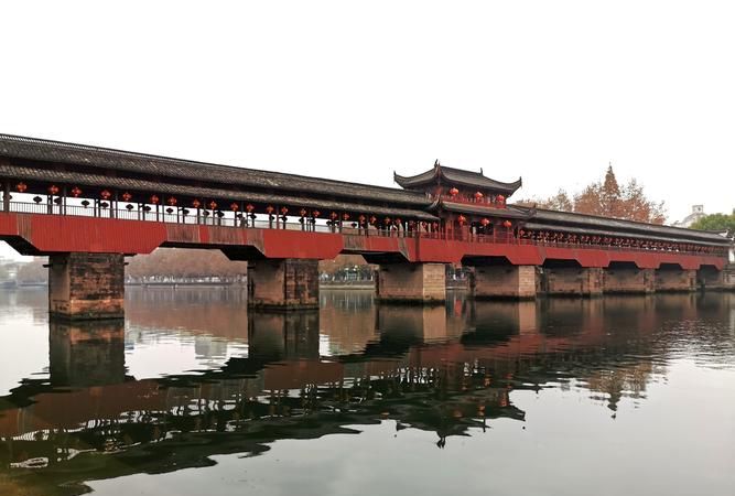 武义一奇特建筑,为中国廊桥之祖,是古梁桥建筑中的一朵奇葩|武义|廊桥