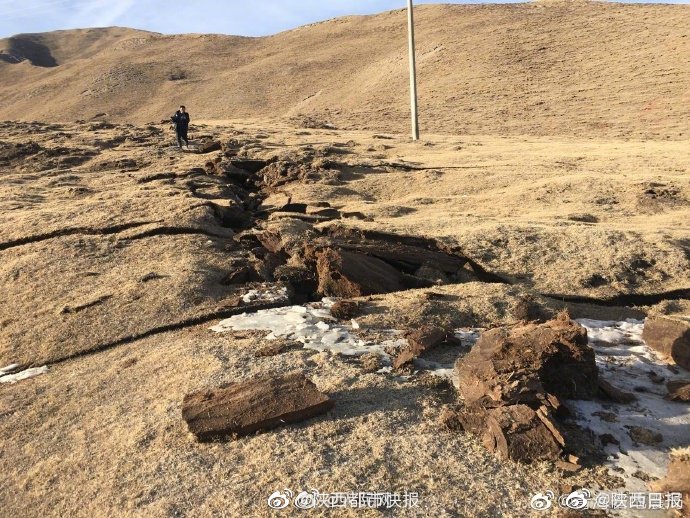 青海门源6.9级地震22公里地表破裂休闲区蓝鸢梦想 - Www.slyday.coM