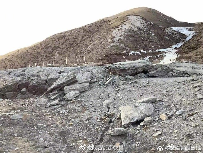 青海门源6.9级地震22公里地表破裂休闲区蓝鸢梦想 - Www.slyday.coM