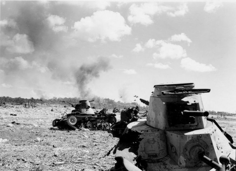 二战老照片 太平洋战场上的贝里琉岛战役 极为血腥极为激烈|贝里|战役