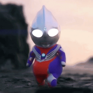 没想到奥特曼小时候这么可爱