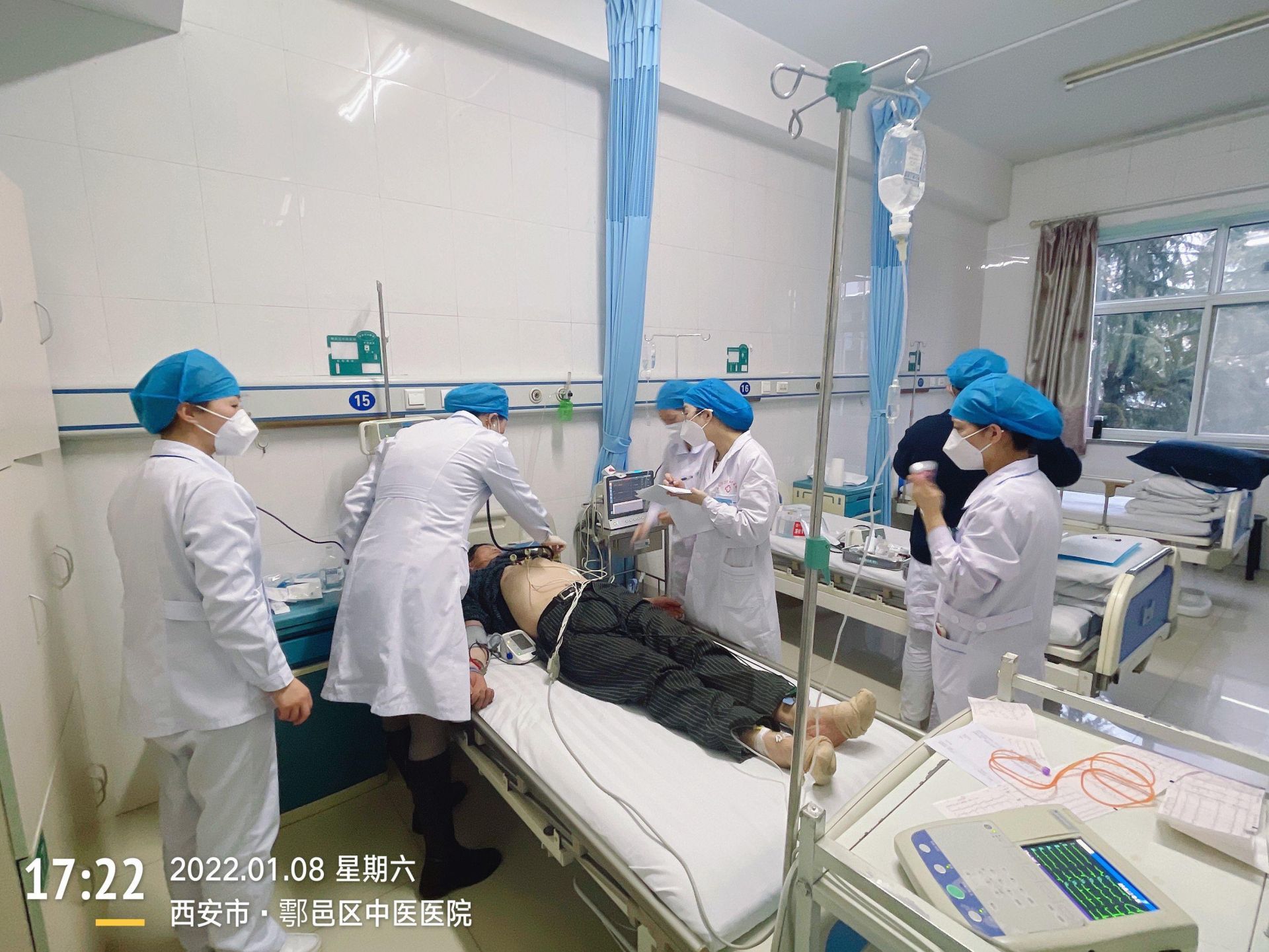 鄠邑区中医医院快速成功救治高危急性心梗患者休闲区蓝鸢梦想 - Www.slyday.coM