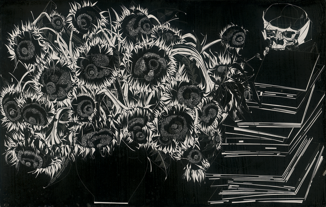 让黄永玉,董桥,朱青生,陈丹青,毛尖等冷冰川刀下的女人体,花草,门窗