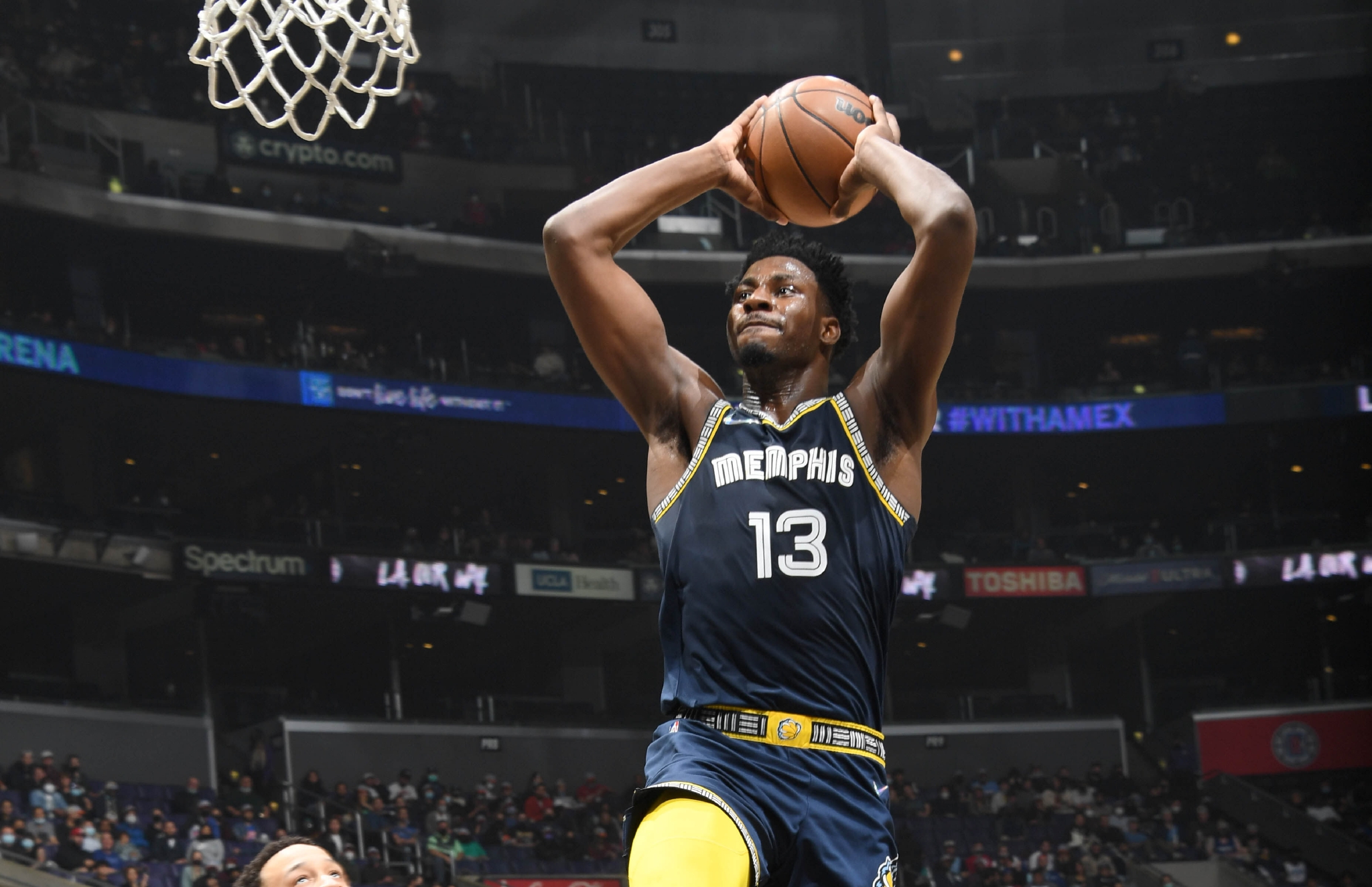 小贾伦杰克逊268灰熊胜快船迎八连胜