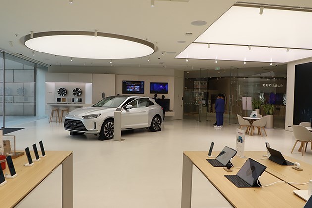 静态体验aito问界m5 华为科技全方位加持-新浪汽车