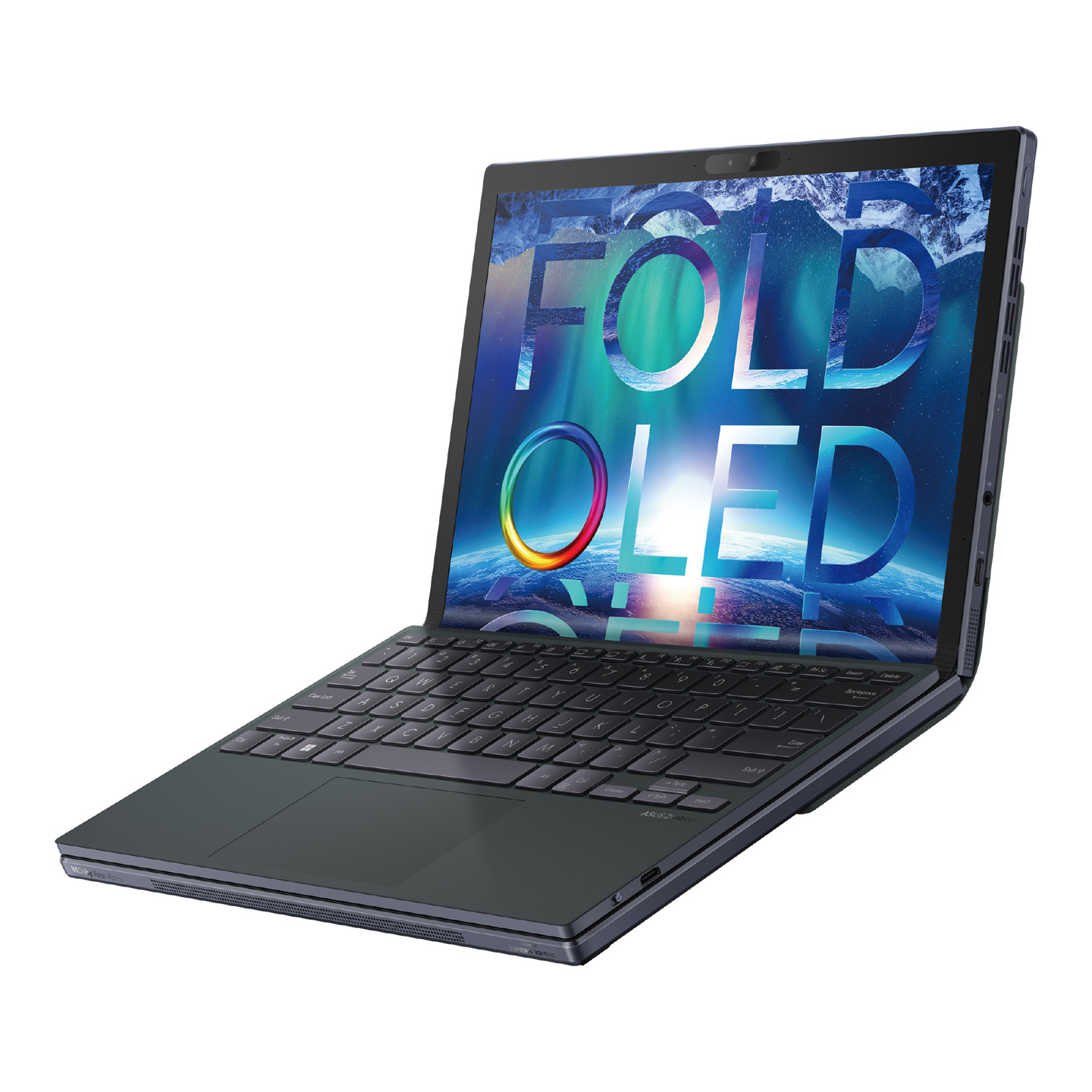 华硕zenbook17fold折叠屏笔记本官方图赏