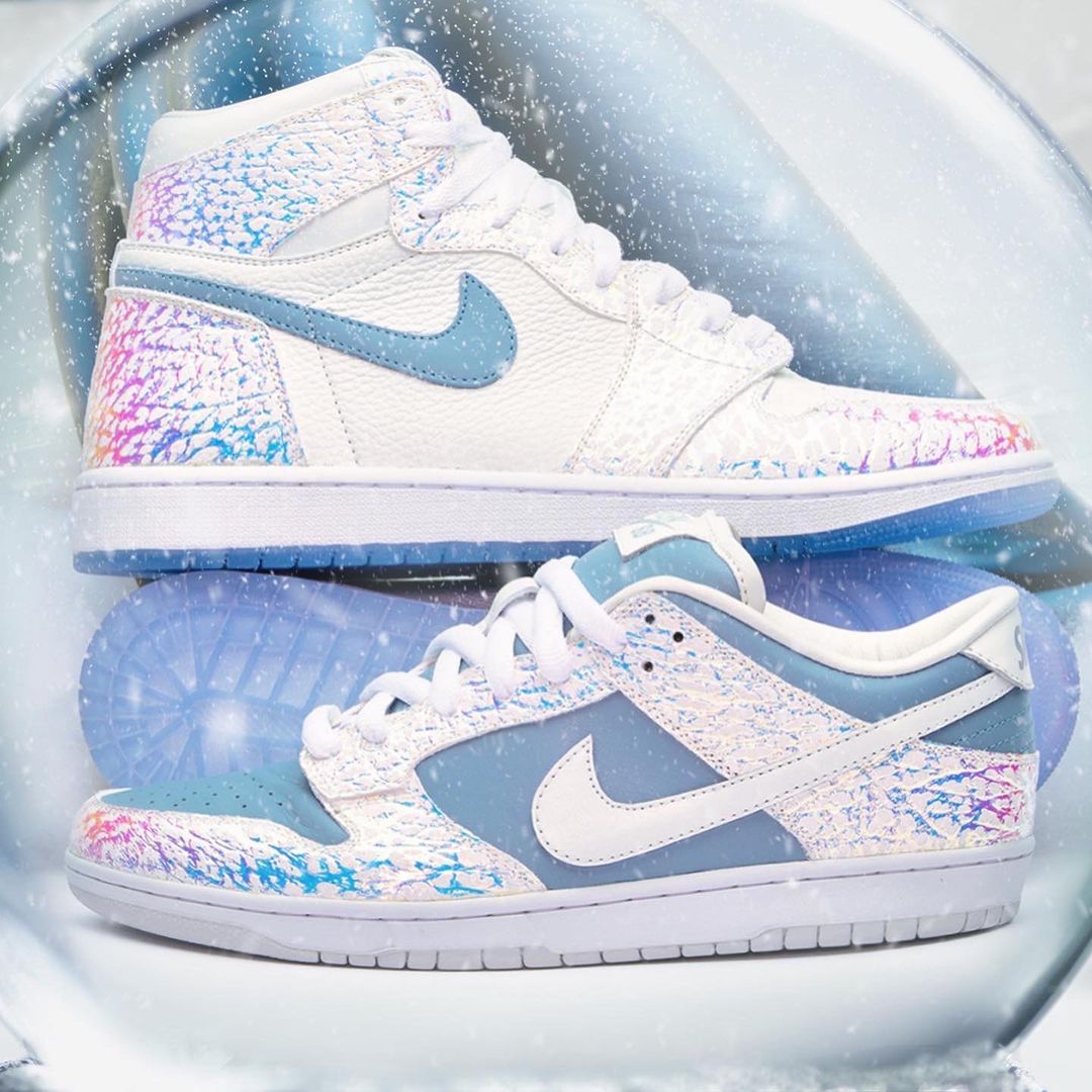 「炫彩镭射」aj1 吸睛效果拉满!看完价格惊呆了.