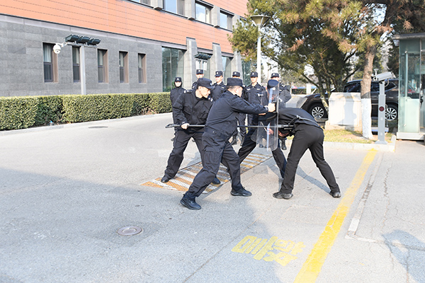 北京一分院:司法警察组织开展实战演练